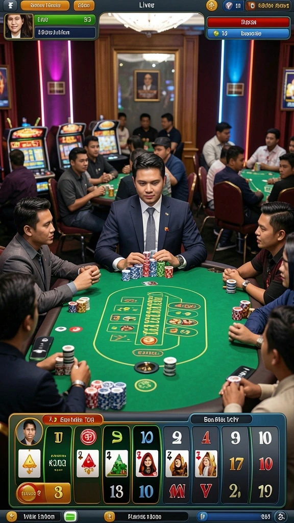 Tampilan gameplay yang seru dan penuh aksi.