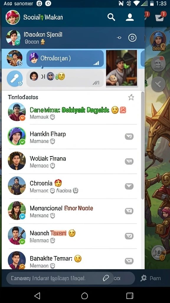 Fitur multiplayer yang memfasilitasi persaingan antar pemain.