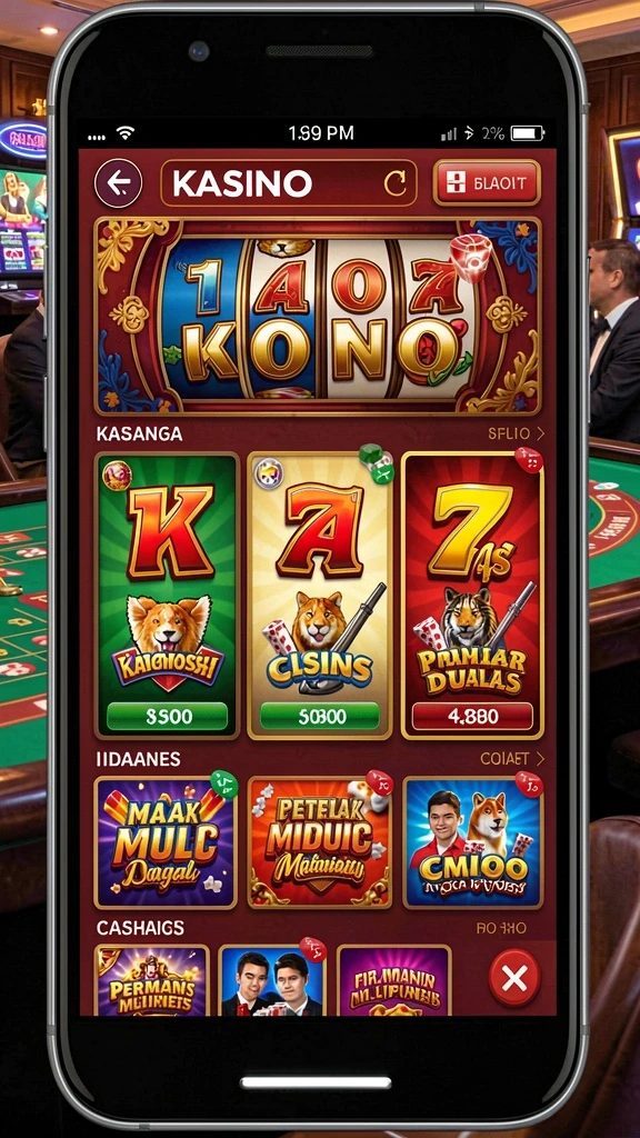 Buktikan keberuntungan Anda dengan putaran jackpot!