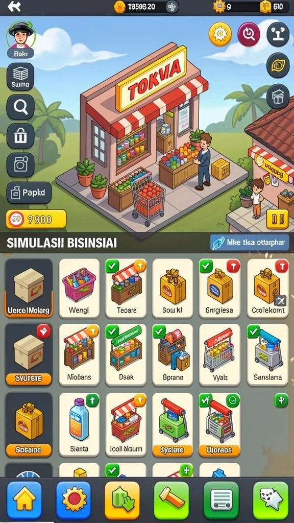 Tampilan antarmuka DANA777 yang menarik dan user-friendly.