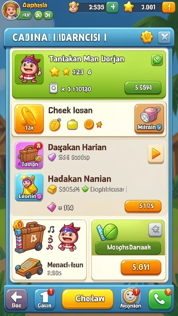 Tampilan antarmuka yang ramah pengguna.