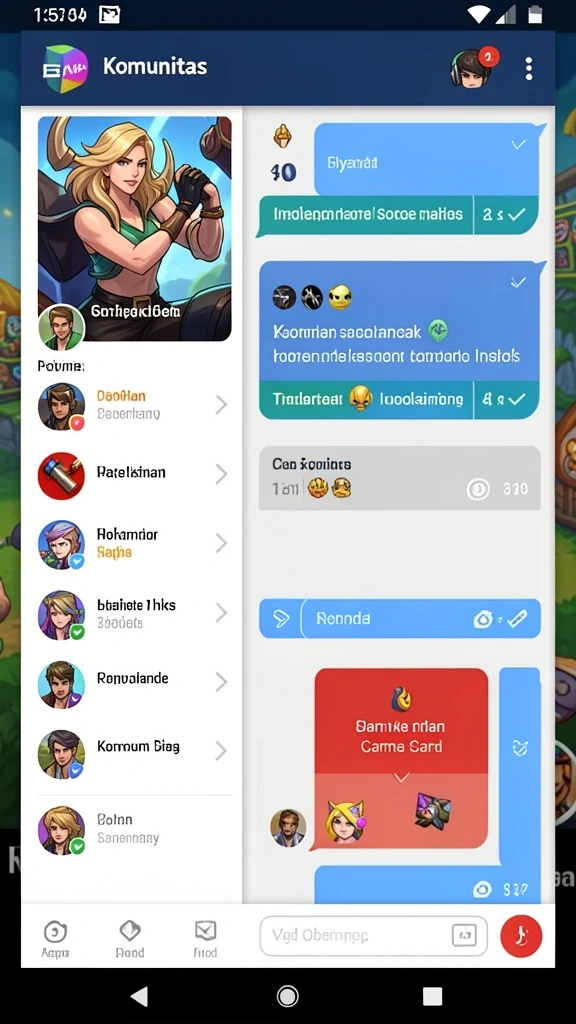 Fitur multiplayer untuk bermain dengan teman.