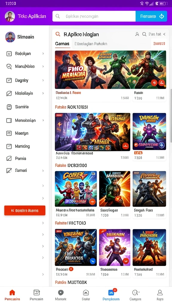 Menampilkan grafik yang menawan dari INS55.