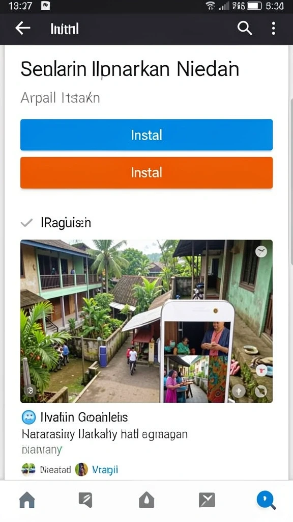 Tampilan antarmuka pengguna yang intuitif.