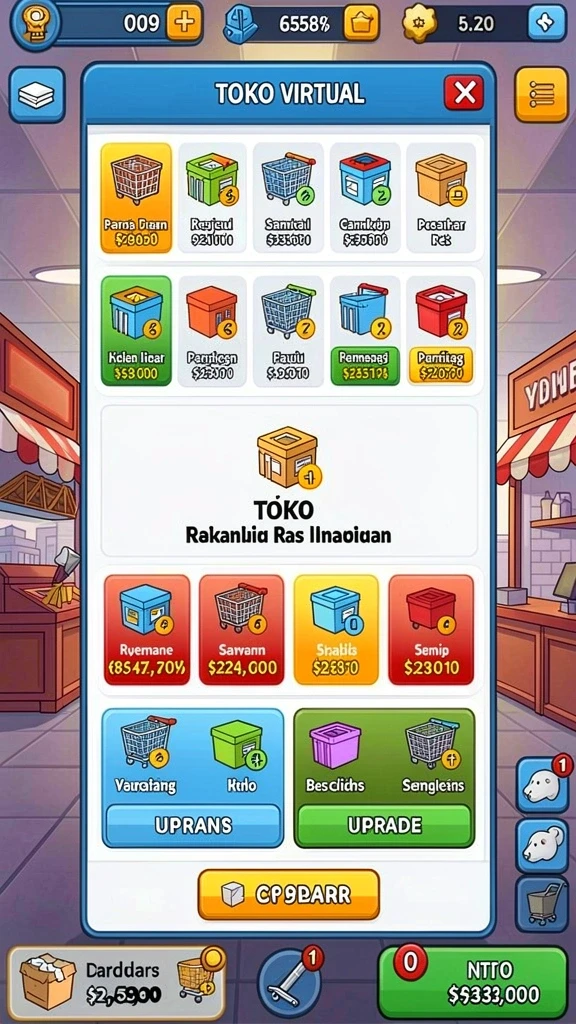 Grafik yang memukau dan detail yang tajam.