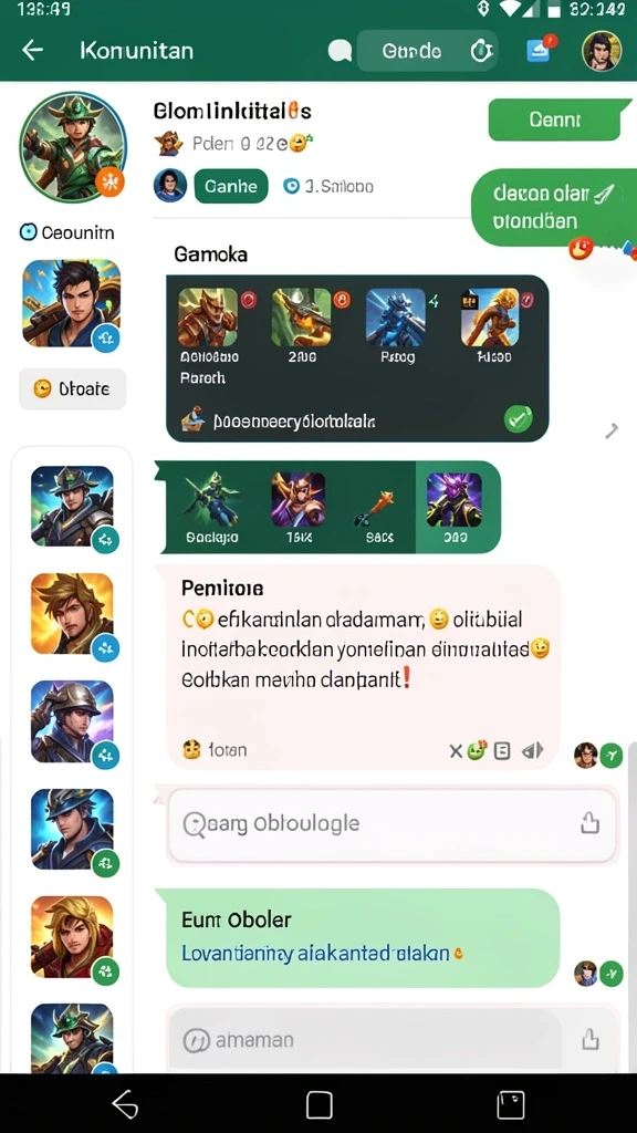 Karakter baru yang dapat digunakan dalam permainan.
