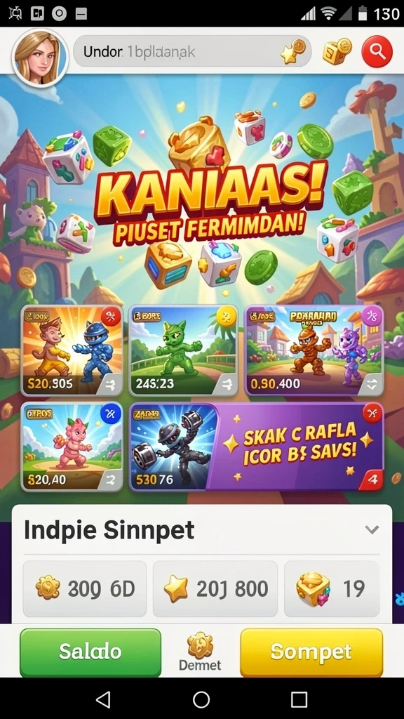 Sistem reward yang memotivasi pemain untuk terus bermain.