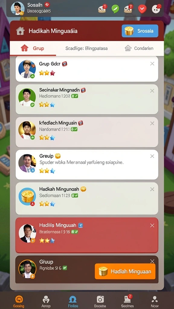 Mode permainan tim yang penuh aksi.