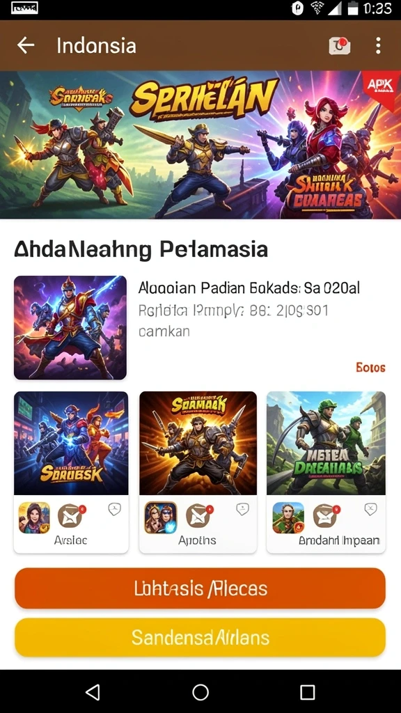 Tampilan antarmuka yang intuitif dan menarik.