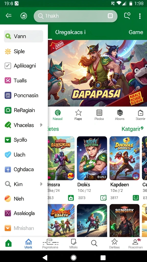 Tampilan antarmuka yang intuitif dan mudah dinavigasi.