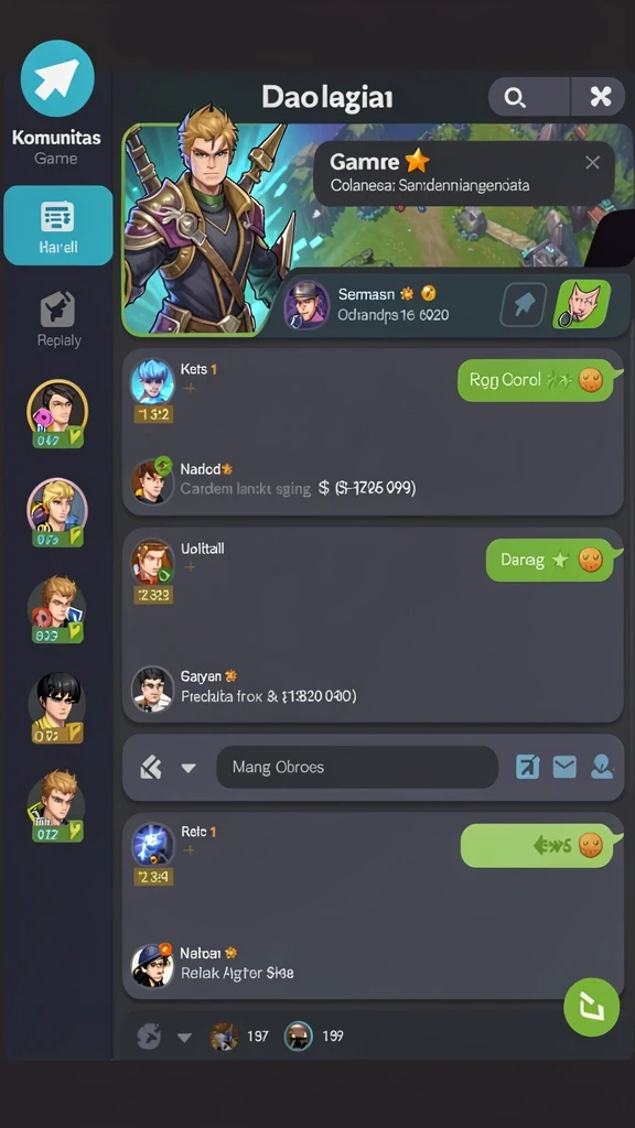 Screenshot menampilkan antarmuka utama PANEN77.