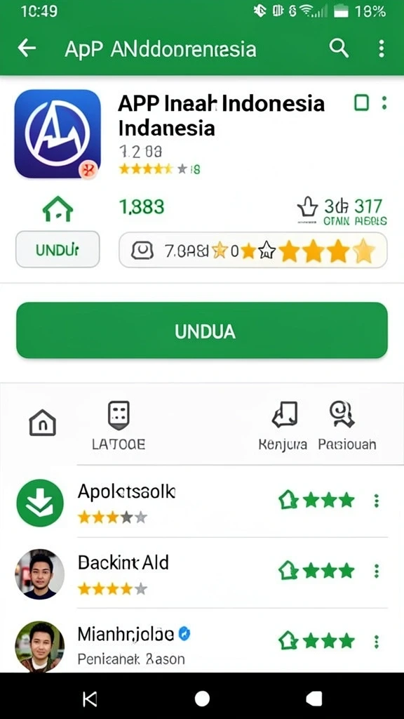 Tangkapan layar dari salah satu level yang penuh tantangan.