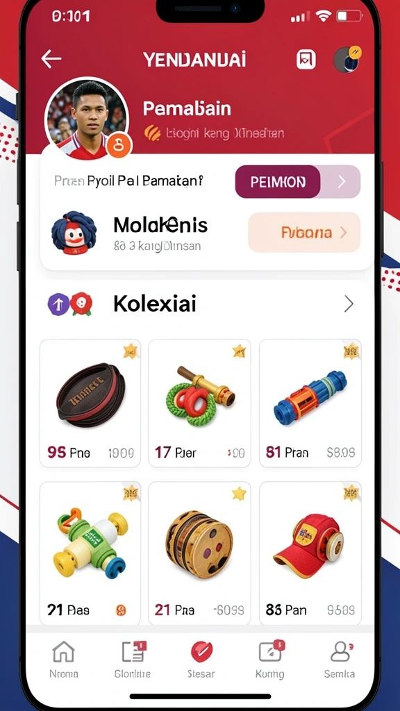 Tampilan antarmuka yang menarik dan mudah digunakan.