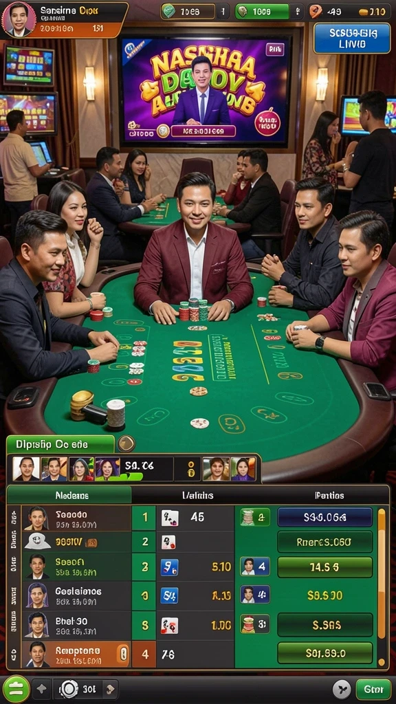 Fitur multiplayer yang memungkinkan interaksi dengan pemain lain.
