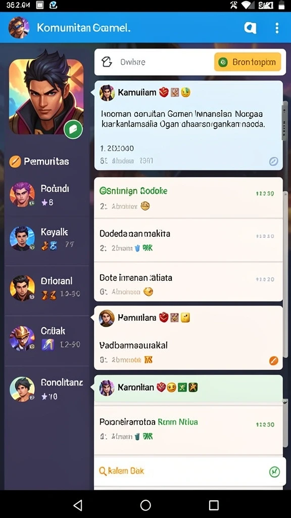 Tampilan antarmuka yang user-friendly dan mudah dinavigasi.