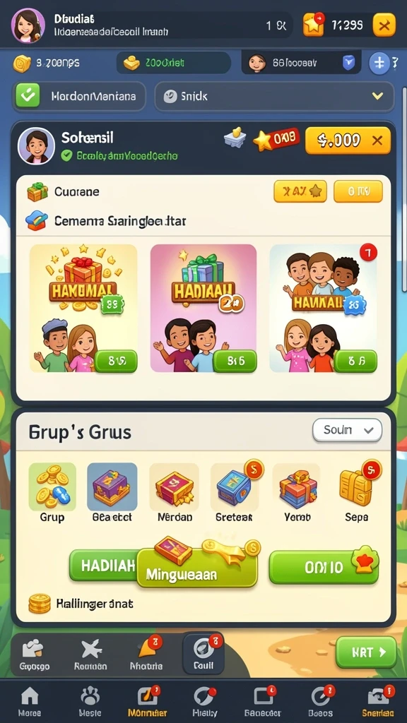 Game seru dengan mode permainan yang beragam.