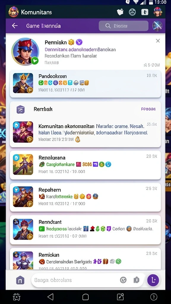 Grafis yang memukau selama permainan.