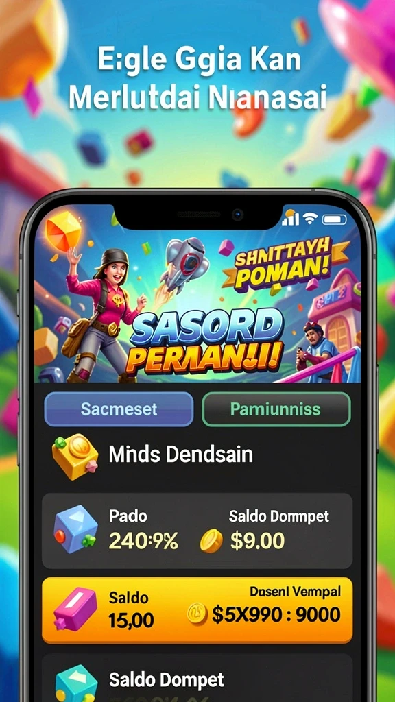 Grafis yang memukau membuat permainan semakin seru.