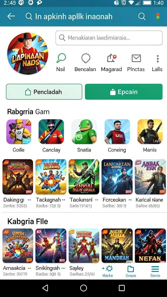 Mode multiplayer yang seru dan interaktif.