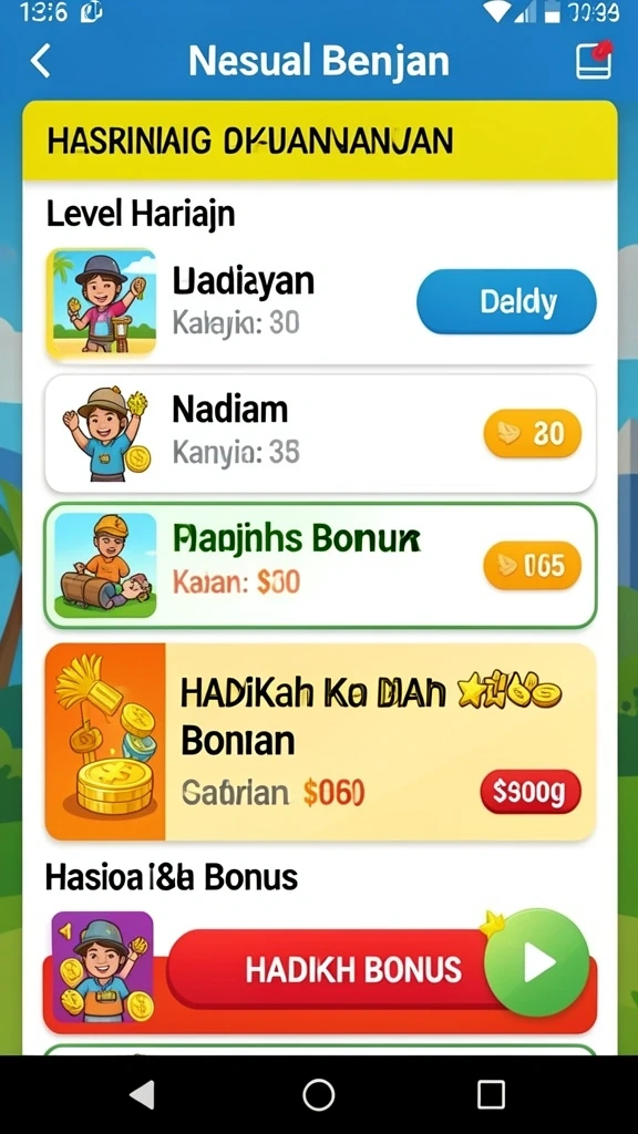 Karakter dengan berbagai pilihan kustomisasi menarik.