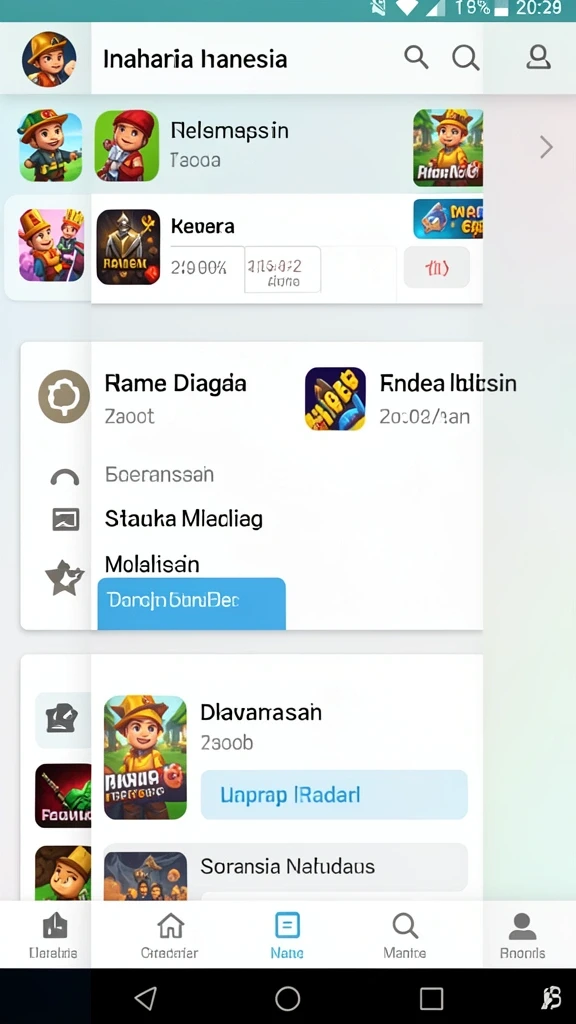 Beragam level menarik yang menantang pemain.