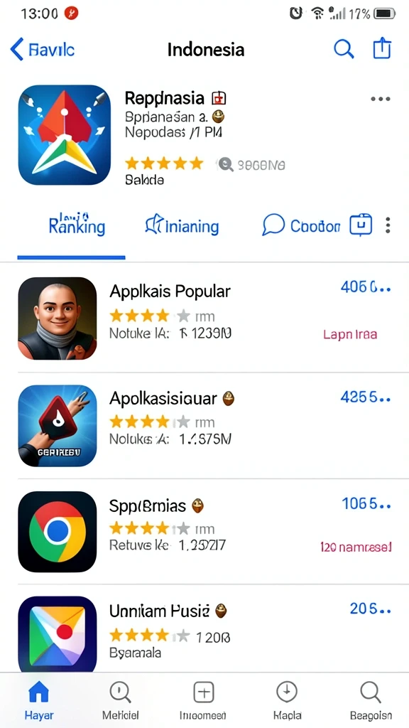 Level yang beragam dan penuh tantangan seru.