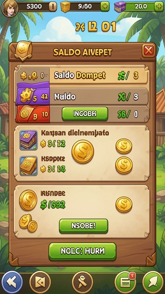 Karakter Viking siap berpetualang.