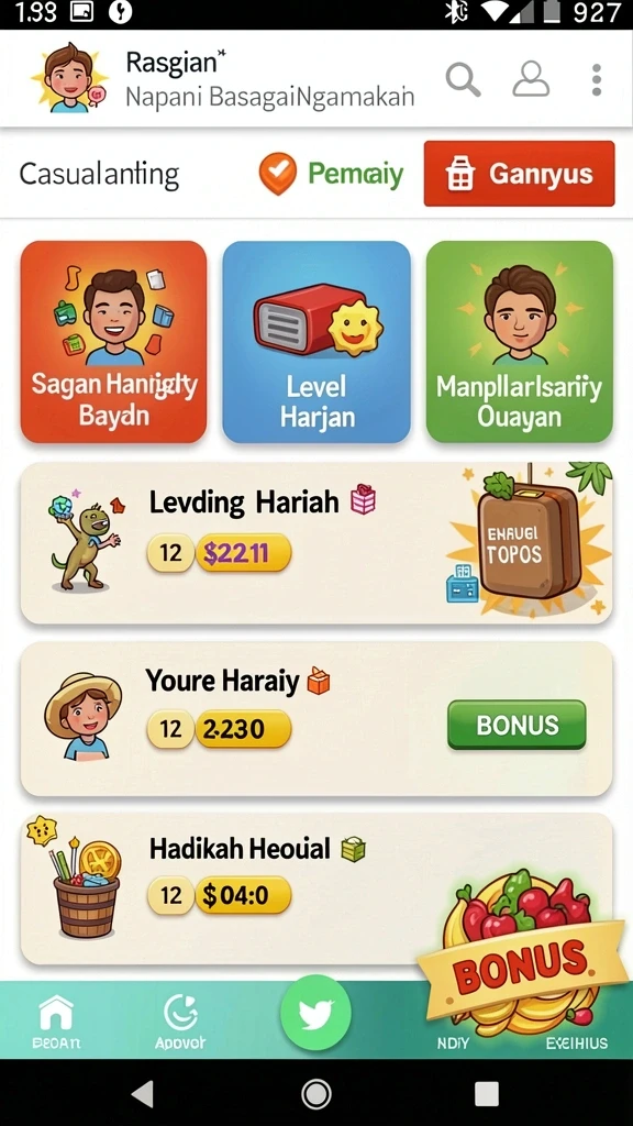 Karakter yang bisa dipilih dalam game WAK89.