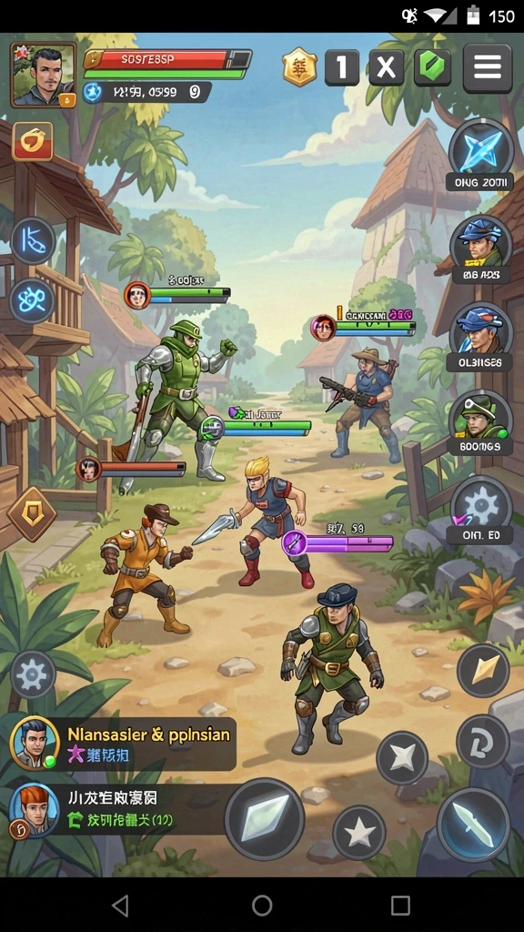 Menampilkan momen seru saat berkompetisi dalam mode multiplayer.